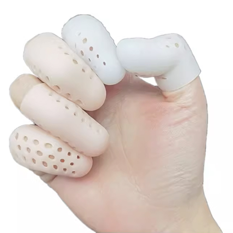 硅胶手指保护套防干裂保湿手指套受伤防磨防痛防滑透气耐磨加厚款 - 图3