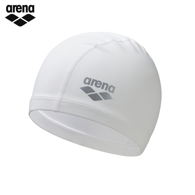 arena阿瑞娜2025新品男女运动休闲防水弹力贴合外胶里布泳帽 - 图1