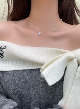 韩系轻奢高级感项链女