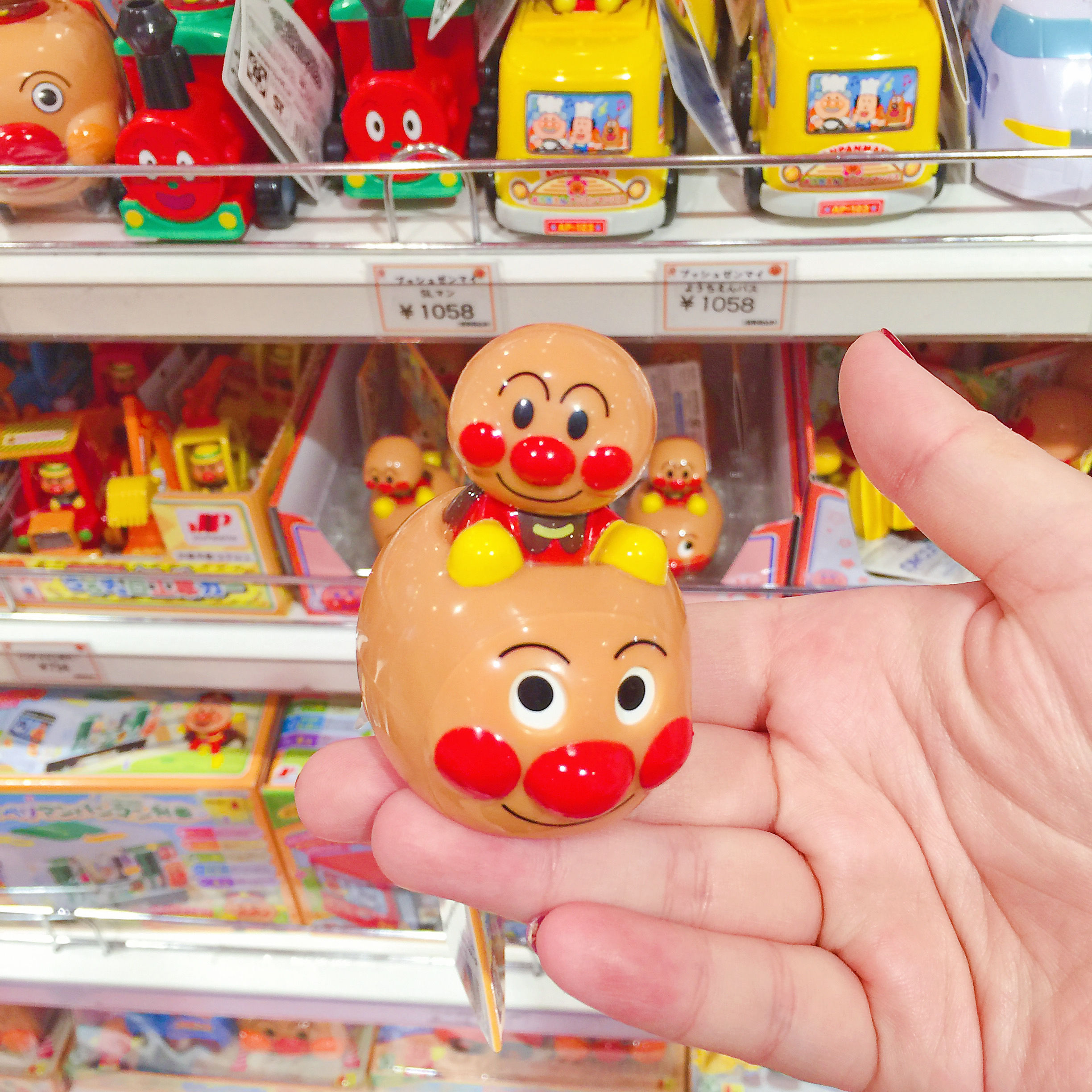日本面包超人Pinocchio婴儿星星手铃宝宝手摇铃玩具沙锤响板铃铛 - 图2