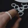 Powerful index finger ring, fashionable and versatile for commuting