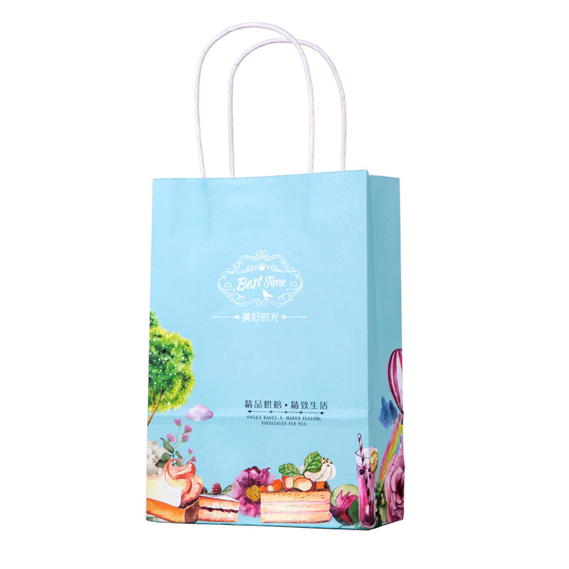 牛皮纸袋定制蛋糕餐具刀叉盘手提袋面包烘焙外卖奶茶打包袋礼品袋,淘宝优惠券,粉丝福利购,淘宝优惠卷