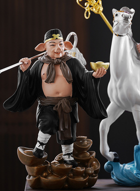 新款蓬元帅倒流香炉西游记摆件