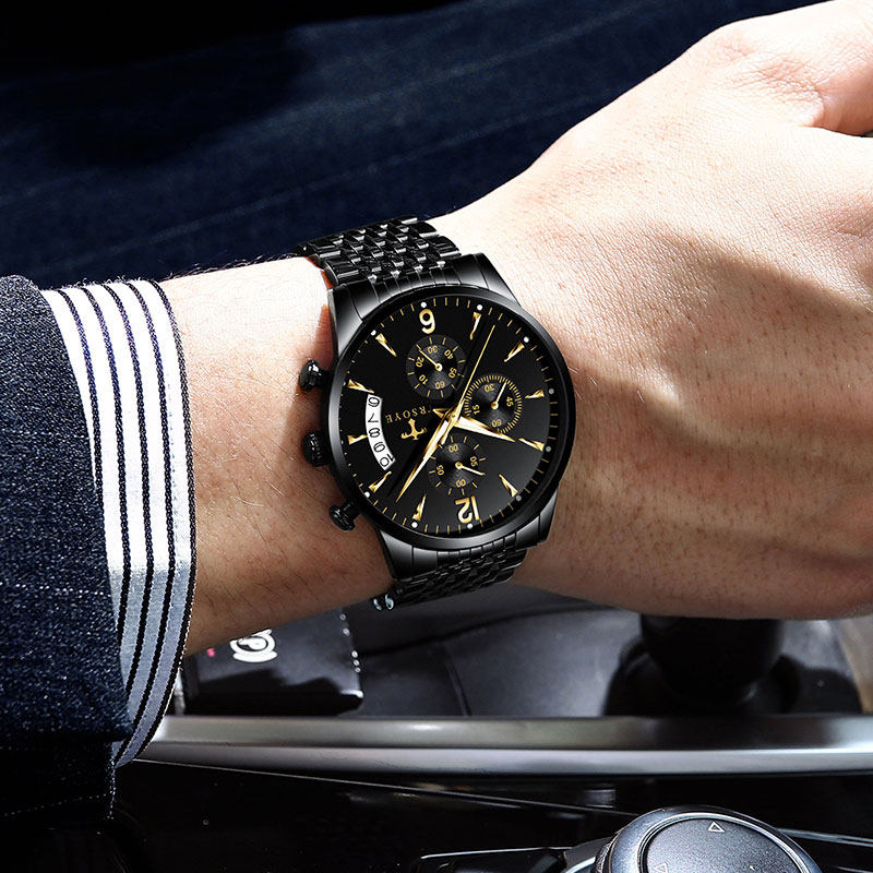 十大正品瑞士男士霸气全自动机械表 尼诺尔手表国产腕表