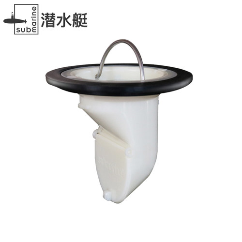 潜水艇防臭器地漏内芯大口径卫生间下水道盖硅胶芯厕所防反味神器 - 图0