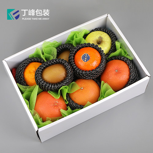 橙色棉纸水果礼盒包装纸花篮包装纸 花束花店手工diy 苹果包装纸 - 图2