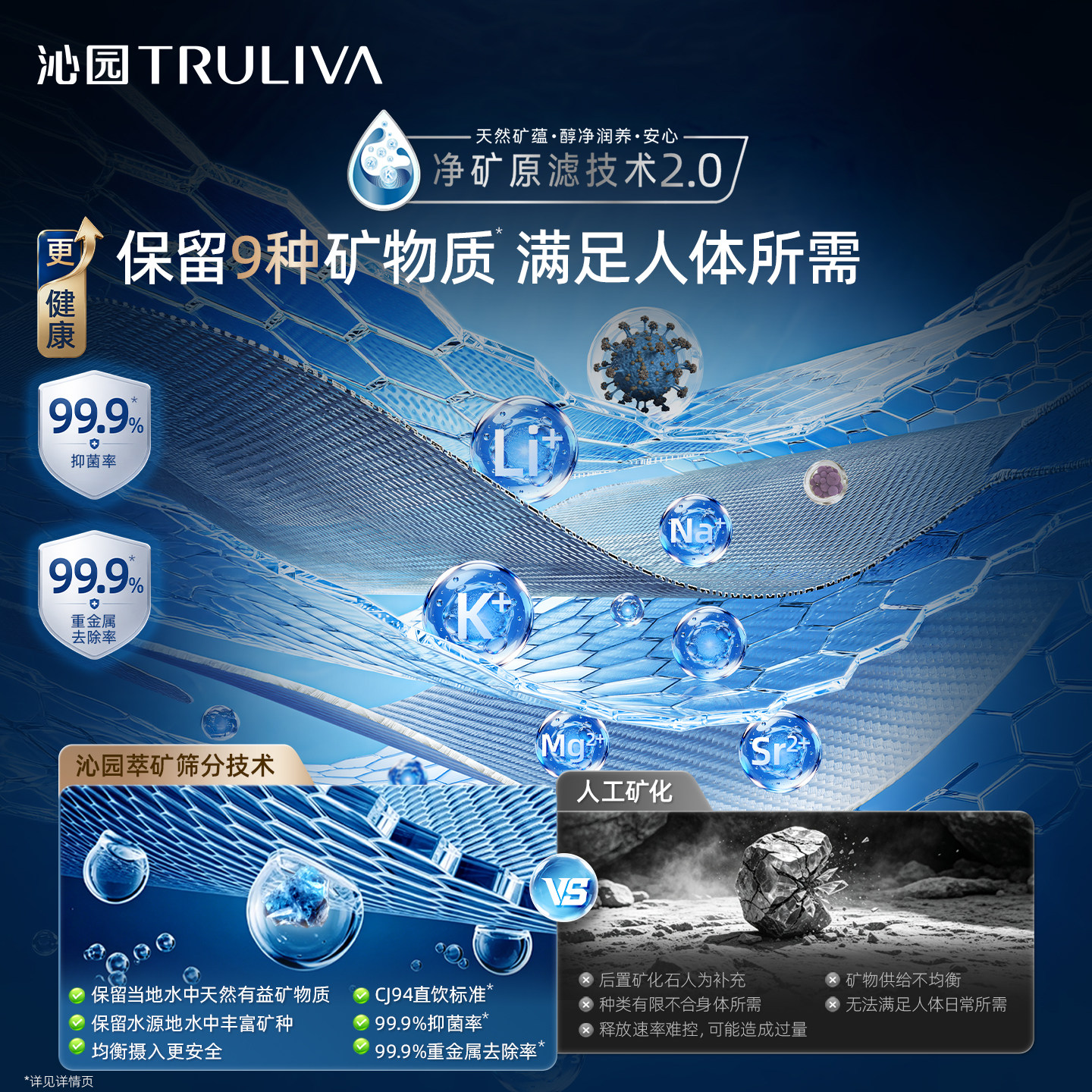 沁园家用双子芯6.0净水器