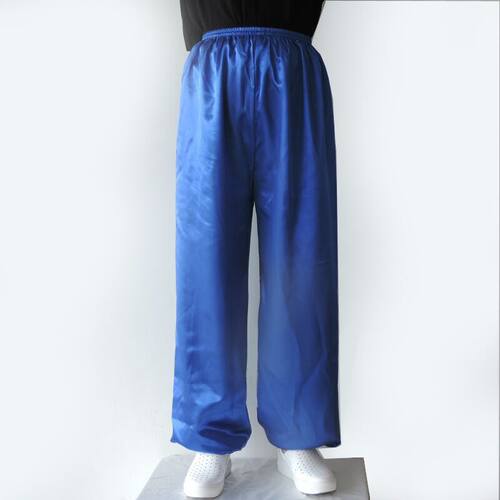 仿真丝灯笼裤服太极裤男女晨跑瑜伽裤男太极服装拳薄款练功裤夏季 - 图2