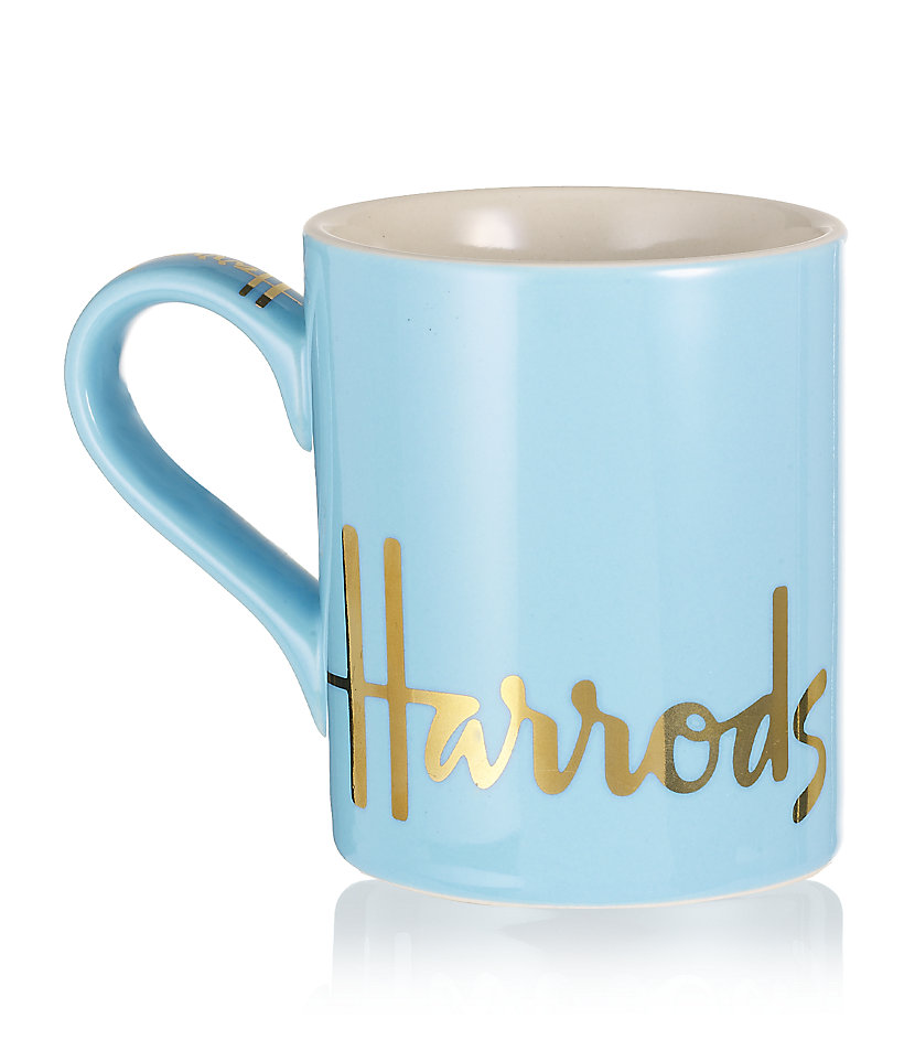 英国伦敦harrods哈罗斯陶瓷杯大马克杯情侣杯骨瓷杯外贸创意水杯