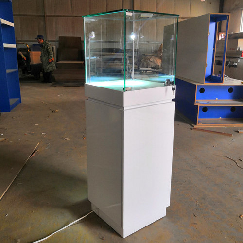 木质珠宝首饰古董玉器陶瓷产品展示柜玻璃柜台博物馆文物展览柜台 - 图2