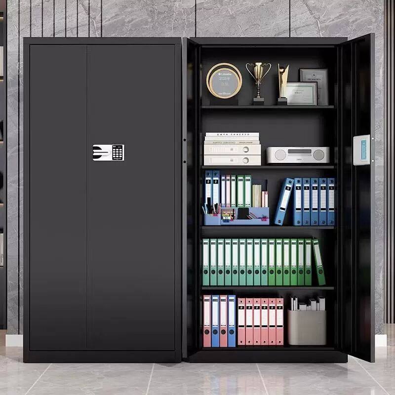 黑色办公室文件柜国宝锁保密柜指纹密码柜办公室储物档案保险柜子,淘宝优惠券,粉丝福利购,淘宝优惠卷