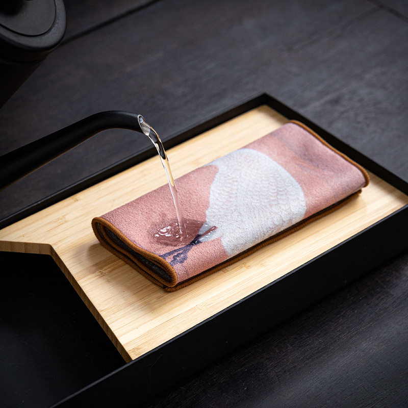 麂皮绒茶巾茶布茶桌毛巾抹布轻奢中式吸水养壶巾茶垫功夫茶具配件,淘宝优惠券,粉丝福利购,淘宝优惠卷