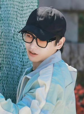 韩版明星同款渐变落日色墨镜