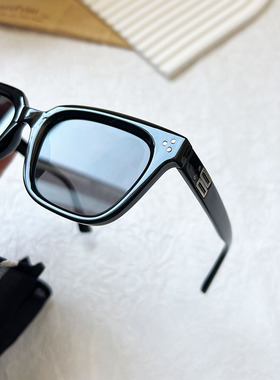 GM墨镜女高级感胡先煦花儿与少年同款太阳镜男2023新款透蓝片眼镜