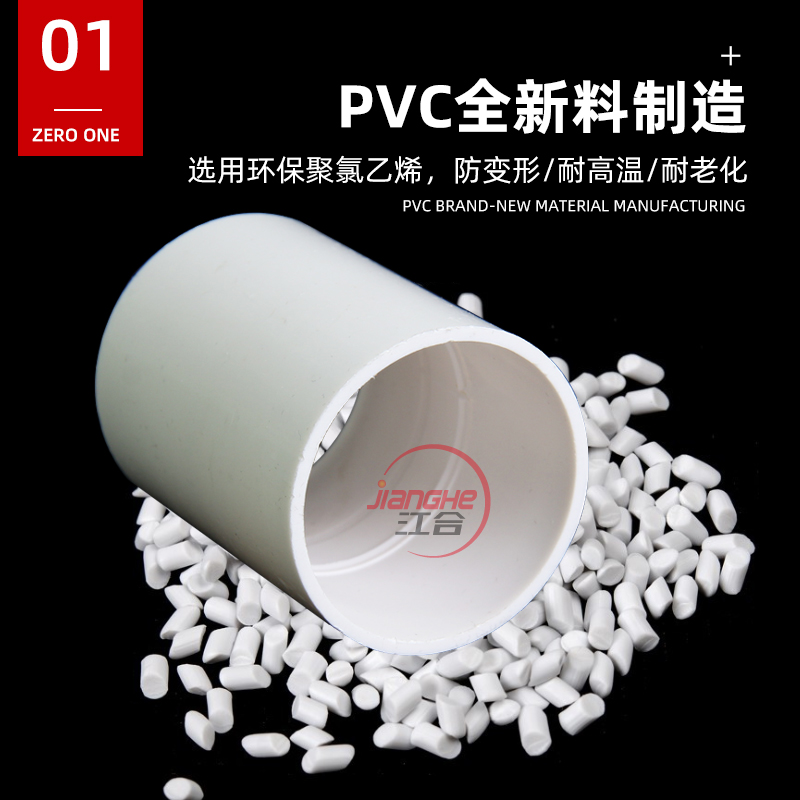 PVC电线管配件4分20mm管件弯头三通变径直接锁扣大月弧弯线盒排卡