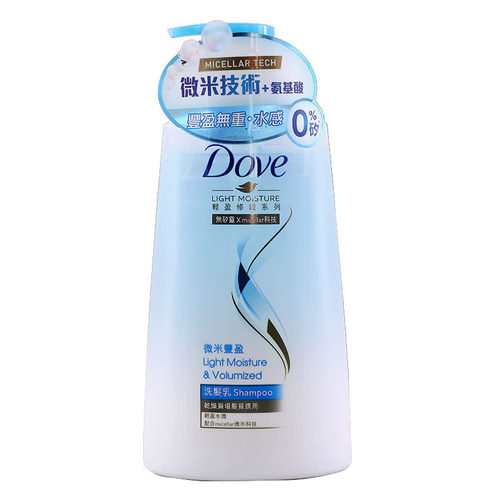 多芬DOVE深层修护去屑护理直顺轻润洗发乳680ML轻盈纯净进口港货-图3