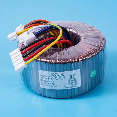 300W 纯铜线 环形变压器 33VX2 17VX2 14VX1 无断硅钢片点 22V - 图2
