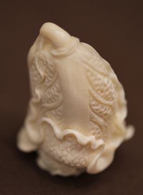 30加珠光宝饰猛犸象牙手工雕刻白菜吊坠谐音百财坠子精雕礼物收藏