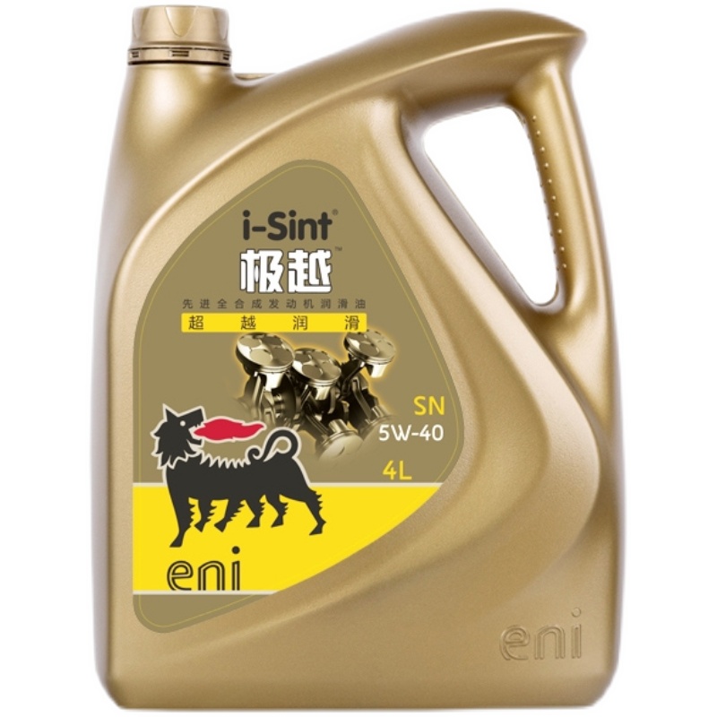 埃尼i-sint极越5－40/SN/4L，全合成发动机润滑油意大利进口机油 - 图1