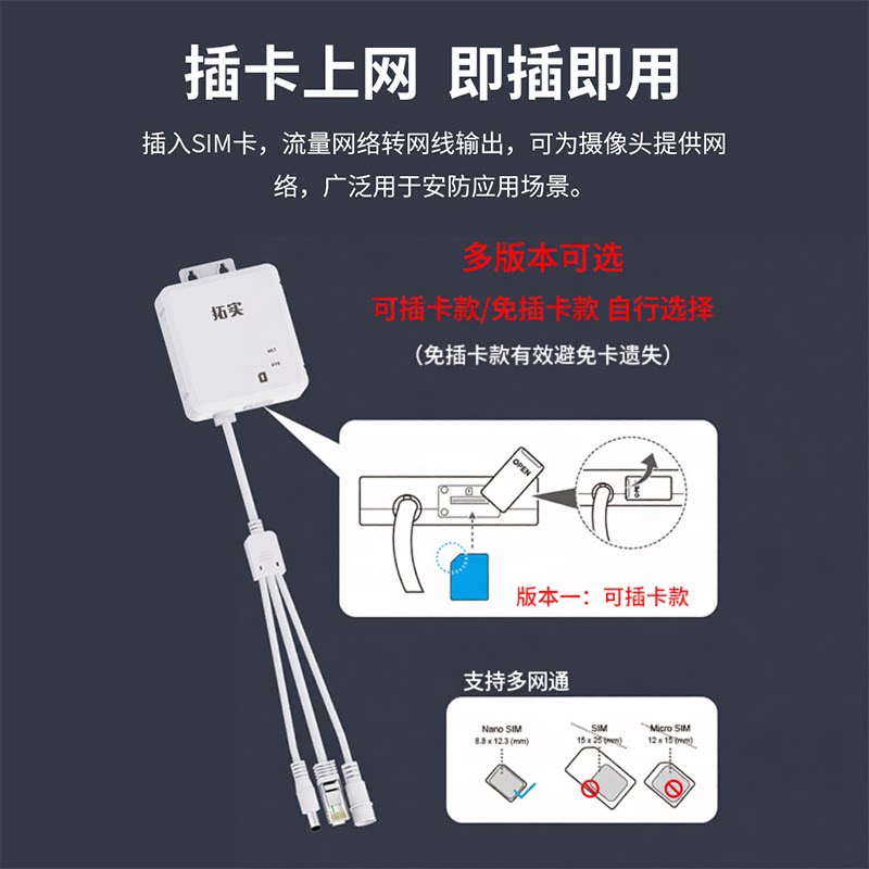 4G network converter network port converter extension external