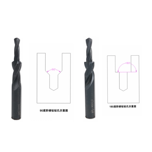 Прямая ручка лестницы. Пробитые двойные шаги для отвертки для детской бурины.