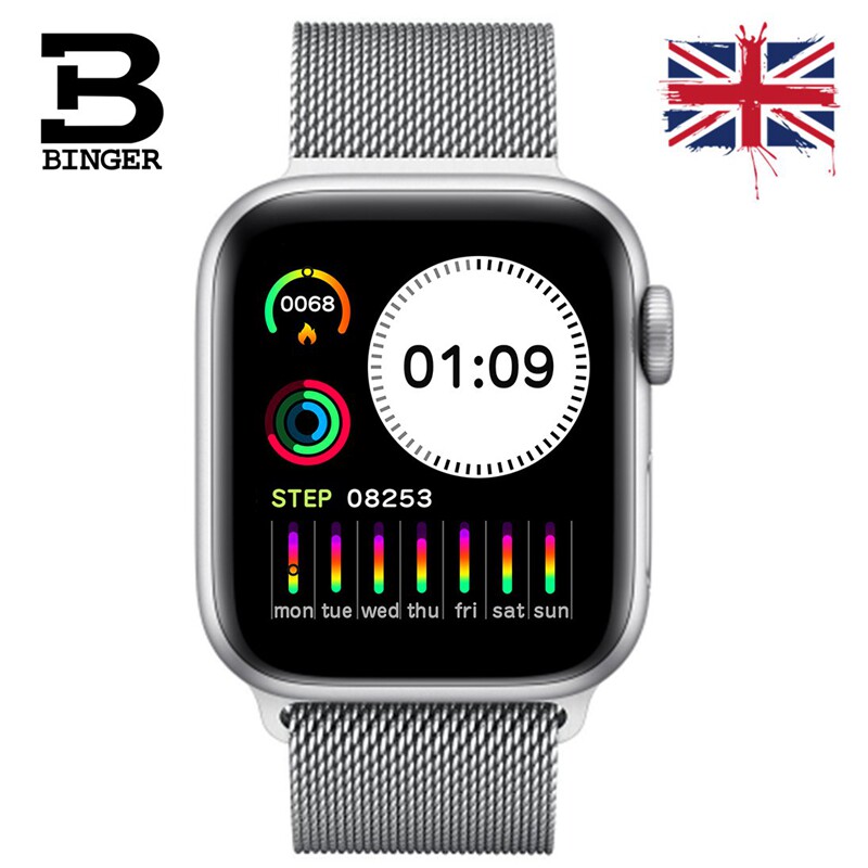 苹果兼容可打电话宾格蓝牙机械表 宾格手表国产腕表