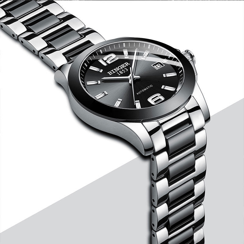 清仓价陈小春宾格全自动传奇机械表 宾格手表国产腕表