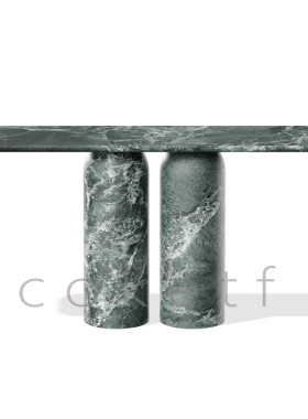 CUPOLA意大利极简天然洞石入户靠墙玄关桌子设计师款样板间走廊