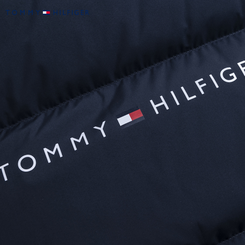 Tommy童装2024冬季新品儿童中长款羽绒服男童加厚外套中大童棉服