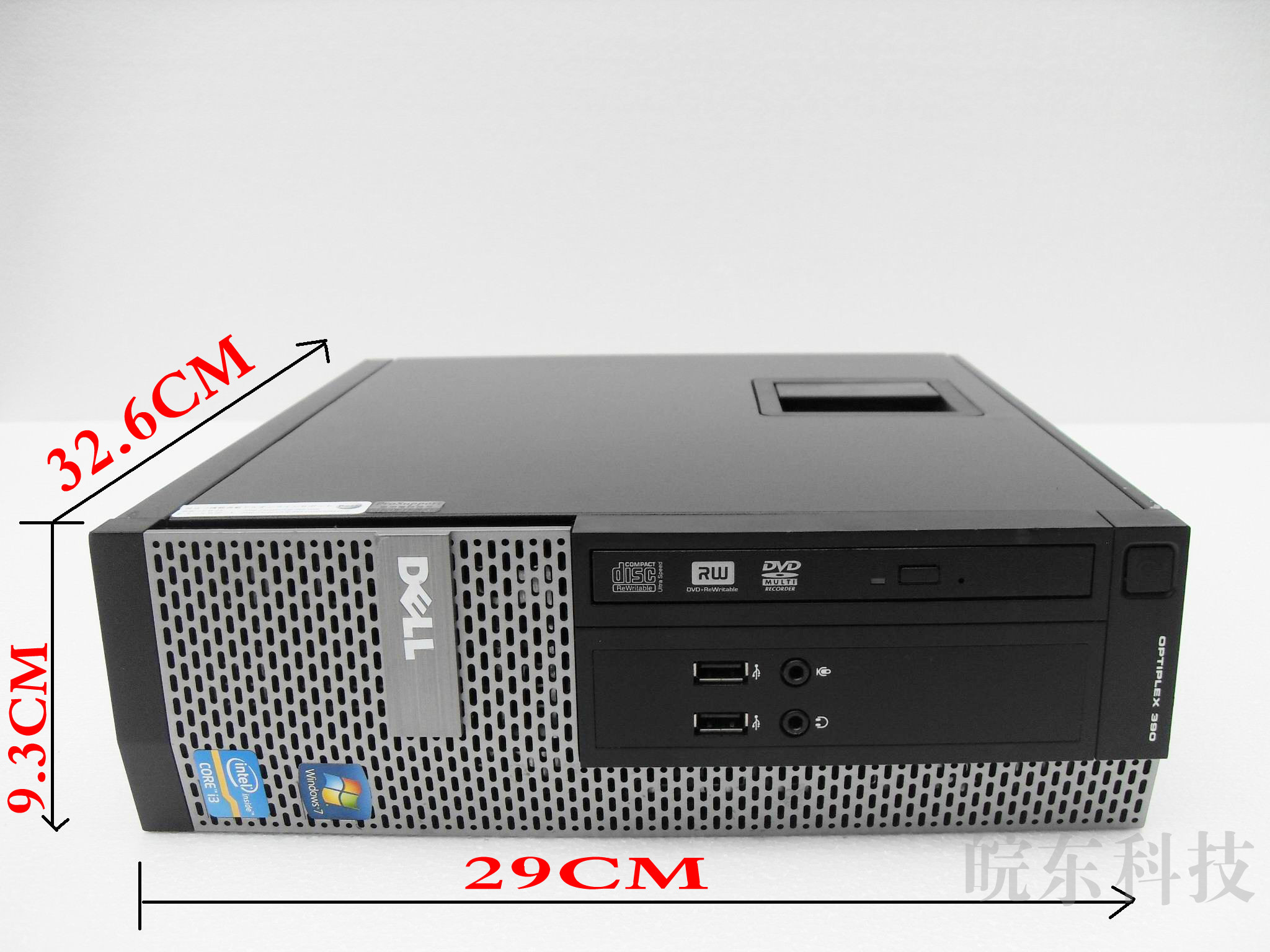 包邮 戴尔台式电脑DELL390/H61小主机I3 I5 I7 1155针准系统带HDM - 图0
