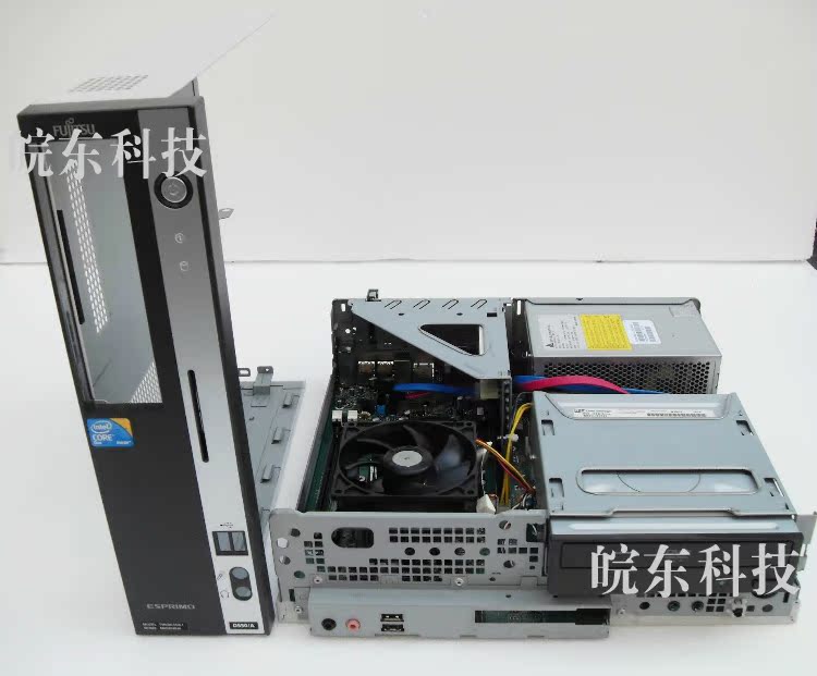 特价二手电脑富士通G41准系统台式小主机/DDR3/DVD/支持771/775-图1