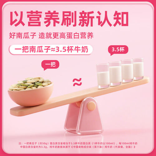 苏太太百寿南瓜子原味盐焗味熟瓜籽500g装新货独立小包装炒货零食 - 图0