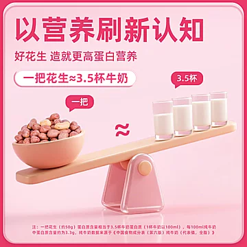 拍两件！苏太太！带壳花生420g*2袋[8元优惠券]-寻折猪