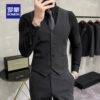 Roman suit vest suit male groom wedding dress
