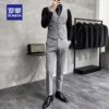 Roman suit vest suit male groom wedding dress