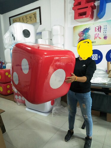 骰子大号泡沫大骰子大型骰子大筛子大码户外大色子游戏道具团建 - 图2