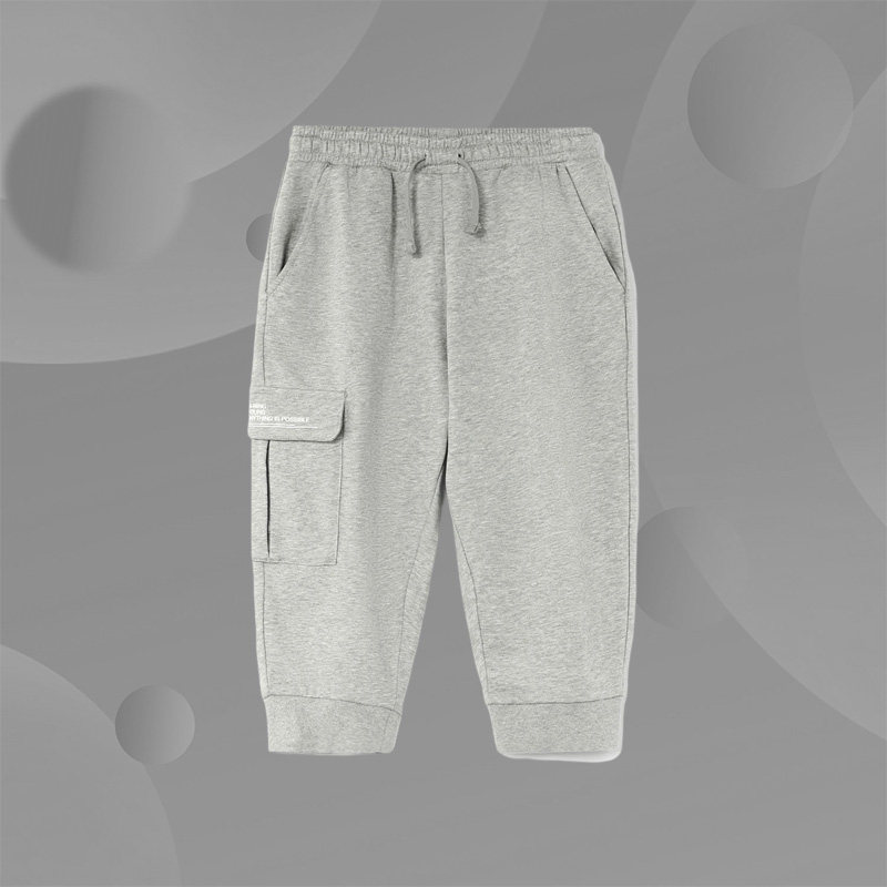 Lining/李宁正品男小大童运动生活系列束脚休闲七分卫裤YKQR117,淘宝优惠券,粉丝福利购,淘宝优惠卷