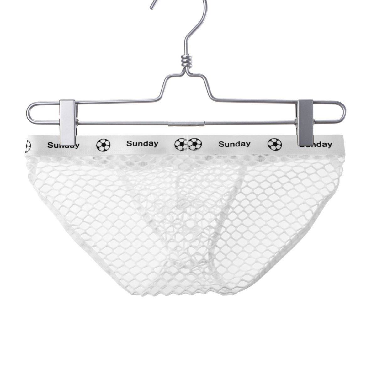 全透透视JJ白色高察性感男士内裤大网眼骚气睡裤渔网短裤 U凸三角,淘宝优惠券,粉丝福利购,淘宝优惠卷