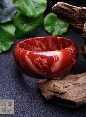 红色加宽玉髓欧泊本命年手镯包邮