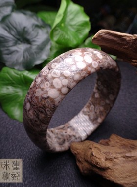 麦化石手镯包邮596061蓝宝树化玉菊花凤凰石黄玉厂家直销青金紫龙