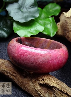 萤石碧玺舒俱来紫锂辉桃花玉包邮