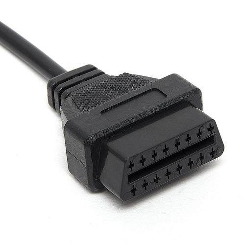 外贸款 Nissan 14Pin to 16PIN OBD1 OBD2 cable 尼桑14pin连接线 - 图1