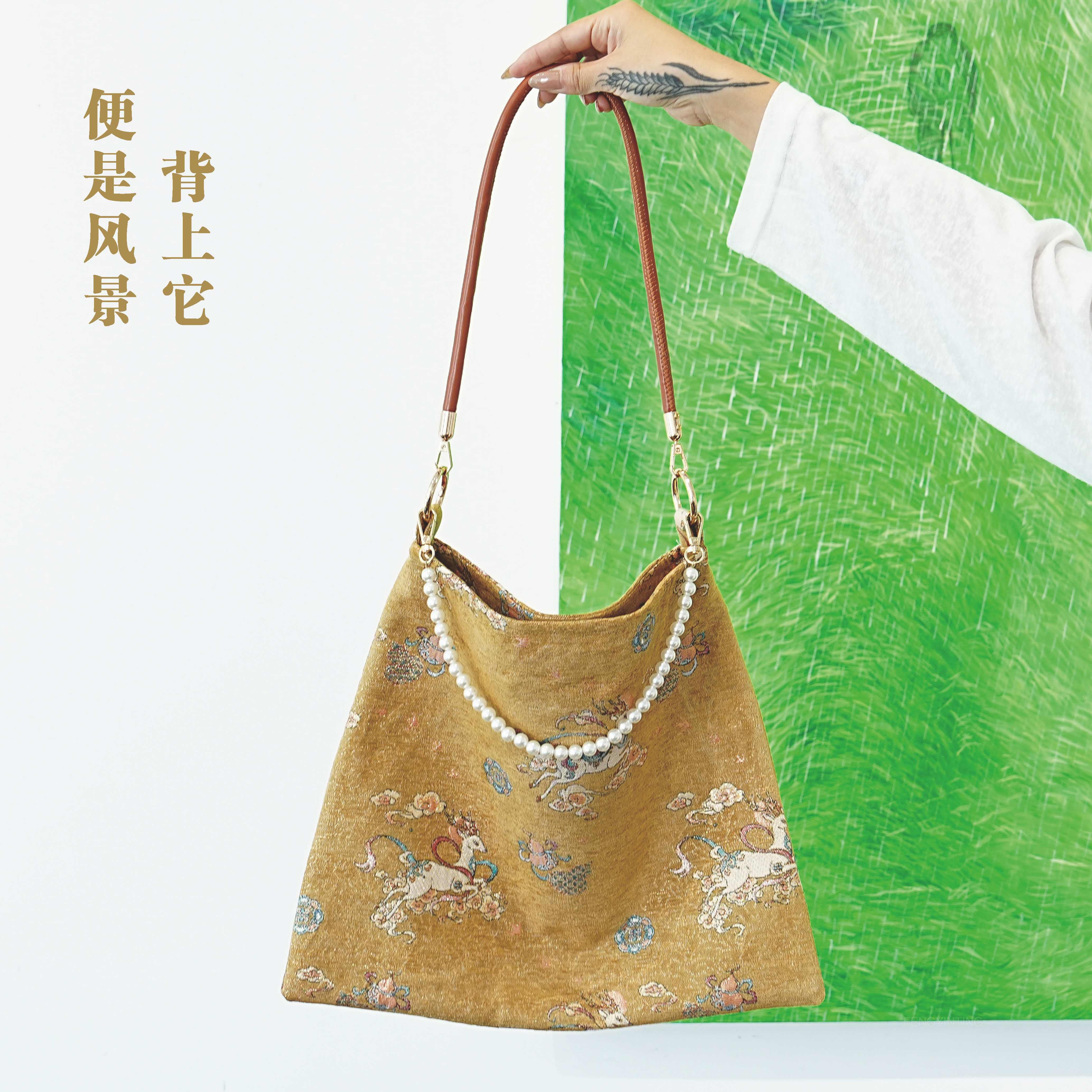 小众设计网纱包包新款手提包时尚百搭单肩包大容量通勤托特包,淘宝优惠券,粉丝福利购,淘宝优惠卷