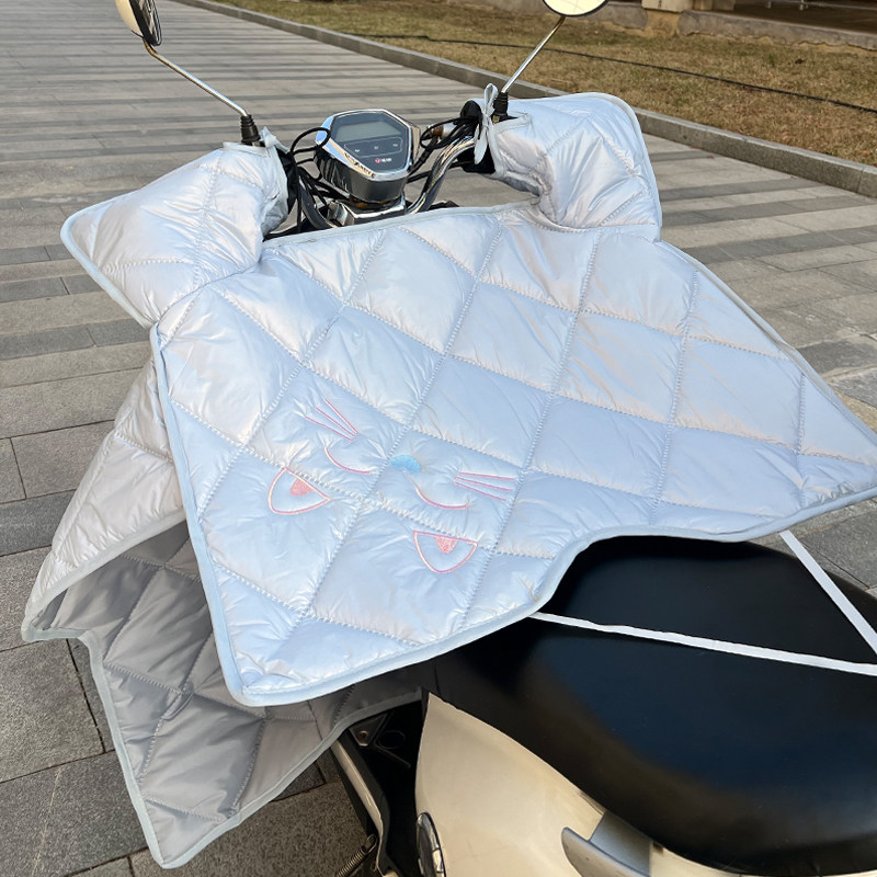 四季中厚电动车挡风被冬季防水夏季防晒遮阳罩电瓶摩托车薄款加绒,淘宝优惠券,粉丝福利购,淘宝优惠卷