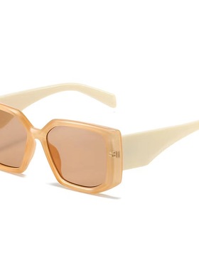 大框多边形宽腿墨镜欧美风潮