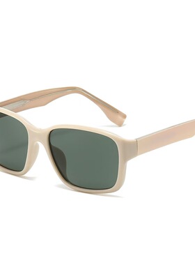 太阳镜男女欧美简约大框插针镜腿