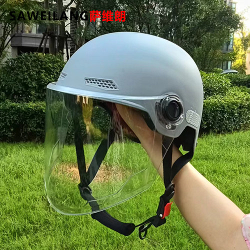 四季通用夏季安全帽新国标A类3C认证电动车头盔男女电瓶秋冬机车 - 图3