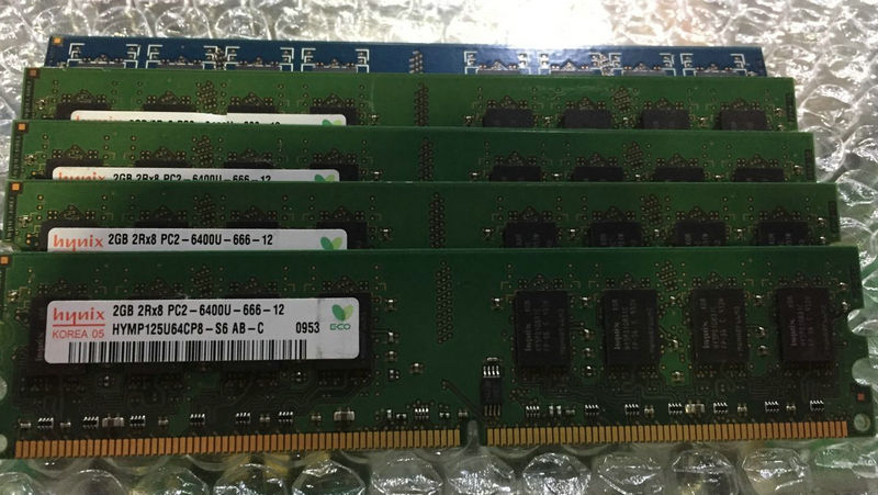 海力士 hynix DDR2 800 2G 2R*8 PC2-6400U 台式机内存 - 图1