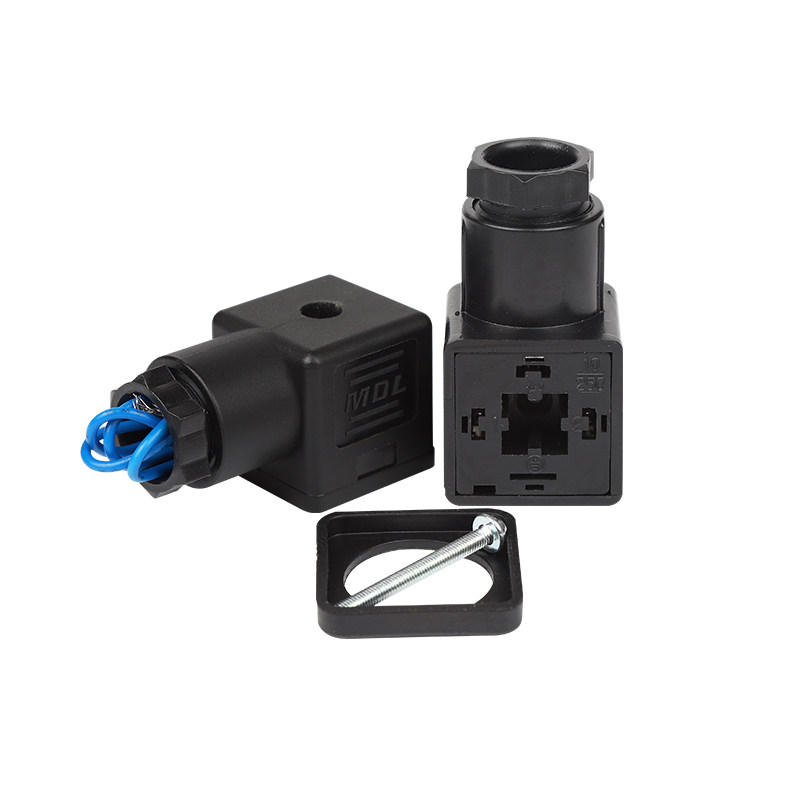 电磁阀插头防水四孔27*27液压电磁液阀插头线圈插座接线盒M18MDL,淘宝优惠券,粉丝福利购,淘宝优惠卷