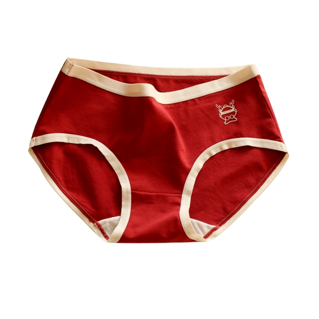 Mijinola 92.6% cotton zodiac year red underwear new year wedding